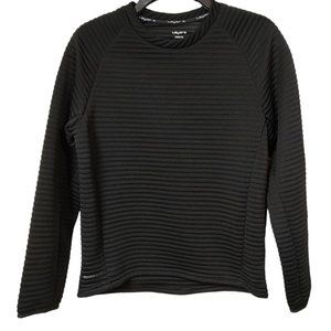 Layer8 Qwick-Dry Boy's Long Sleeve Shirt Solid Black Size Large 10-12